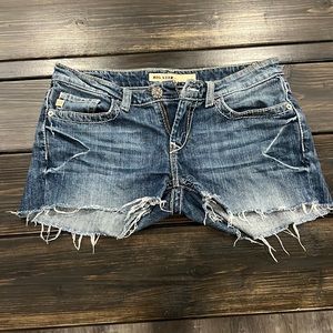 BIG STAR DENIM SHORTS , size 27